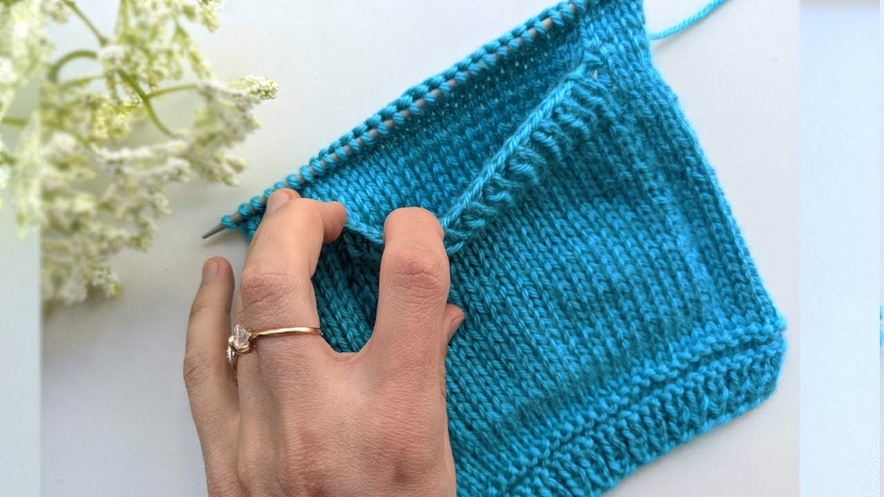 Knit Inset Pocket