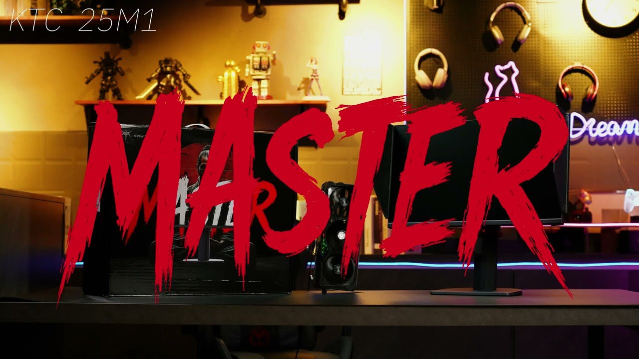 KTC「MASTER 25M1」400Hz Fast TNゲーミングモニター、自分だけの&ldquo;最適&rdquo;を、逃さない。