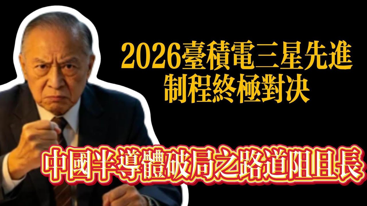3 納米到 2 納米的較量 台積電霸榜 三星突圍 中芯國際陷桎梏