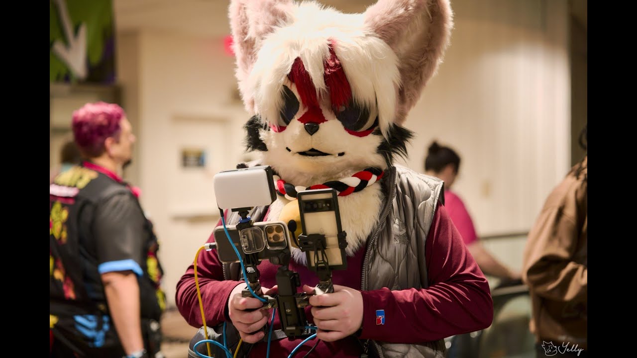 Fursuit POV Vlogging LIVE at Anime Riverside 1