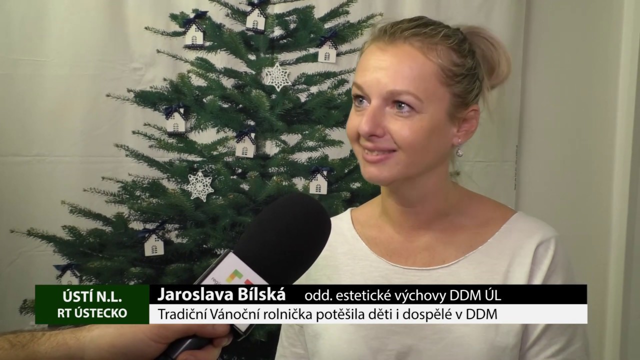 ÚSTÍ NAD LABEM Tradiční Vánoční rolnička potěšila děti i dospělé v DDM
