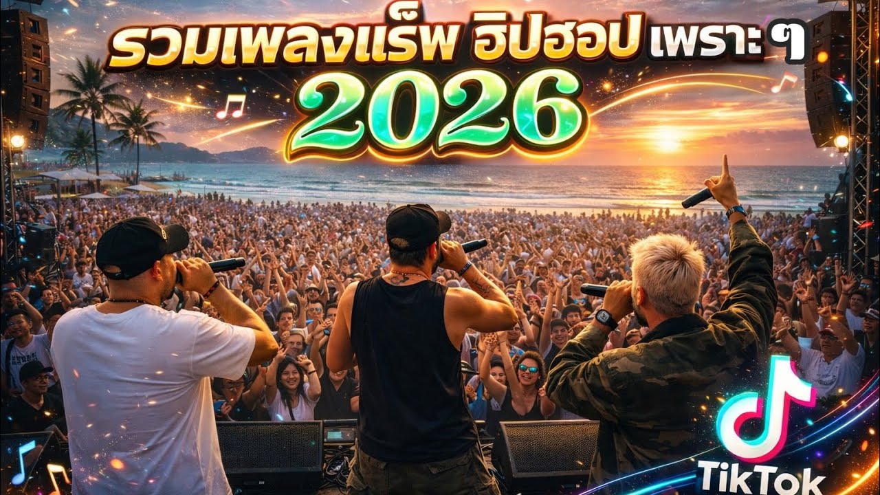 รวมเพลงแร็พ ฮิปฮอป เพราะๆ ปี2026 ￼