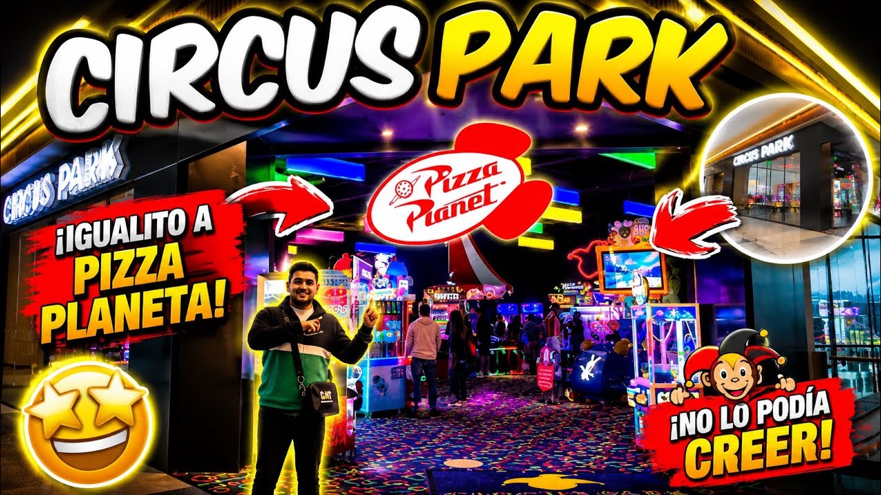 Visite este increíble lugar Circus Park Galerías Metepec 