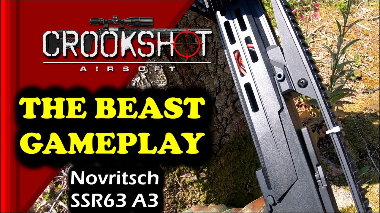Airsoft Novritsch SSR63A3 Gameplay