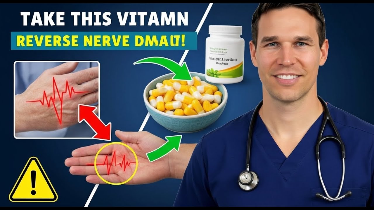 Over 60? Take THIS Vitamin to Fix Nerve Damage in 14 Days | Senior Health