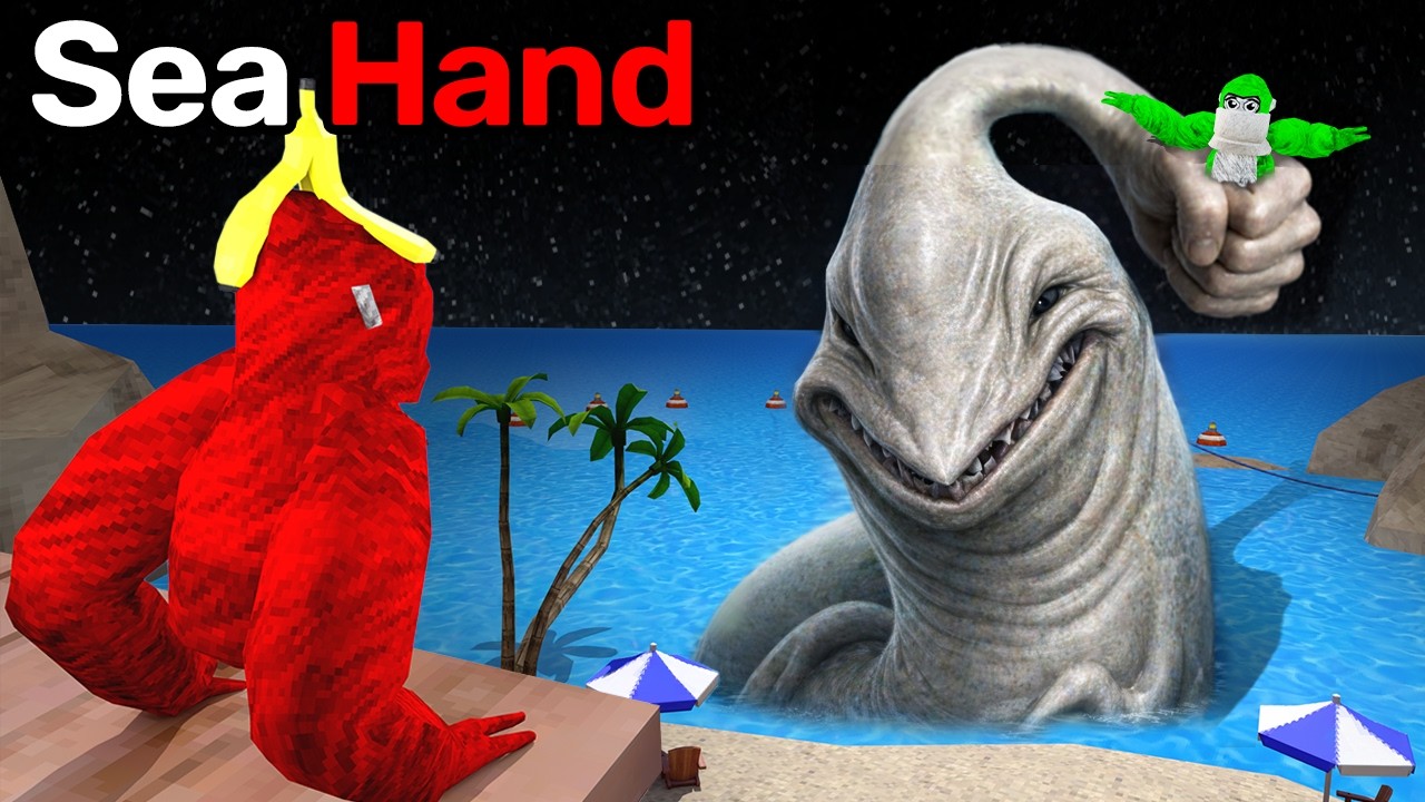 We Found The SEA HAND MONSTER In Gorilla Tag