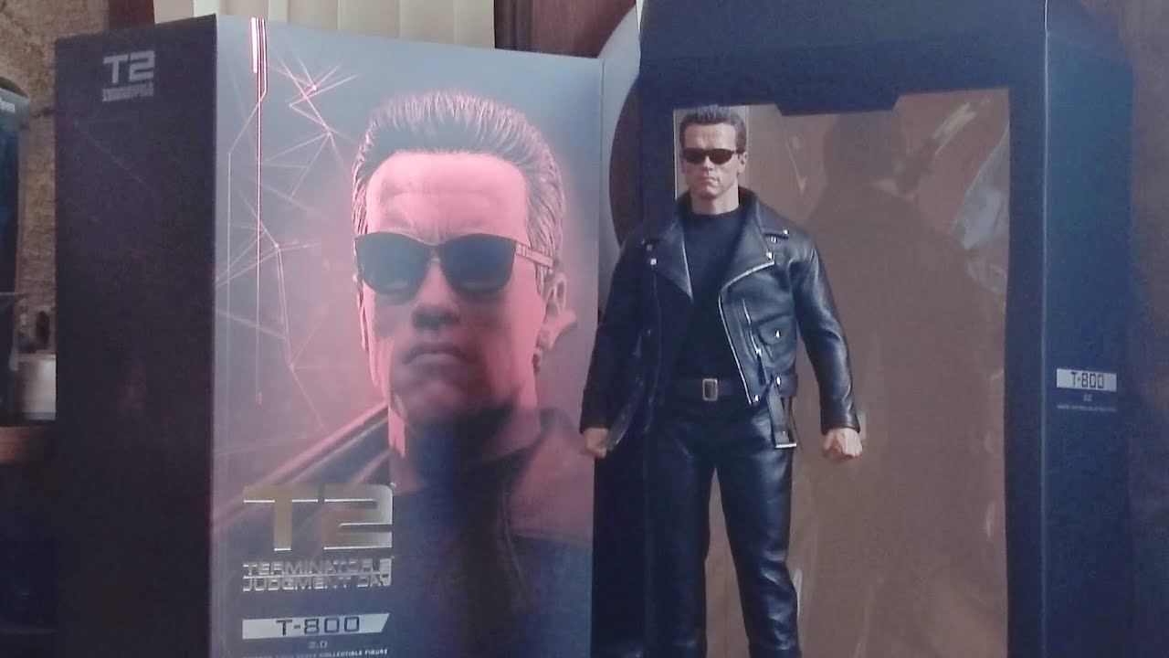 Hot Toys Terminator 2 Judgment Day 2.0 1/6 &mdash; Unboxing and Review from Russia 🇷🇺