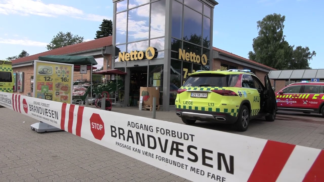 NETTO i Dronningmølle evakueret