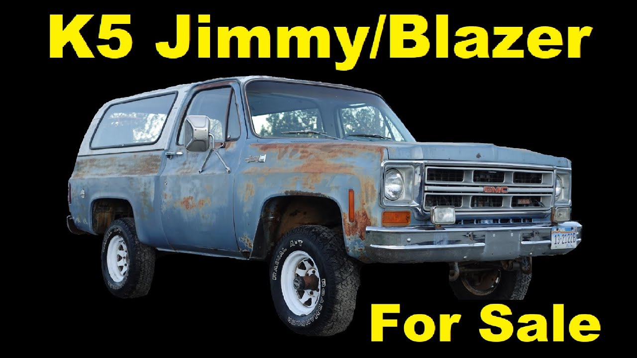 1976 GMC Jimmy K5 K10 4x4 Chevy Blazer ~ Classic C/K OBS Square Body Chevrolet Video Walkaround