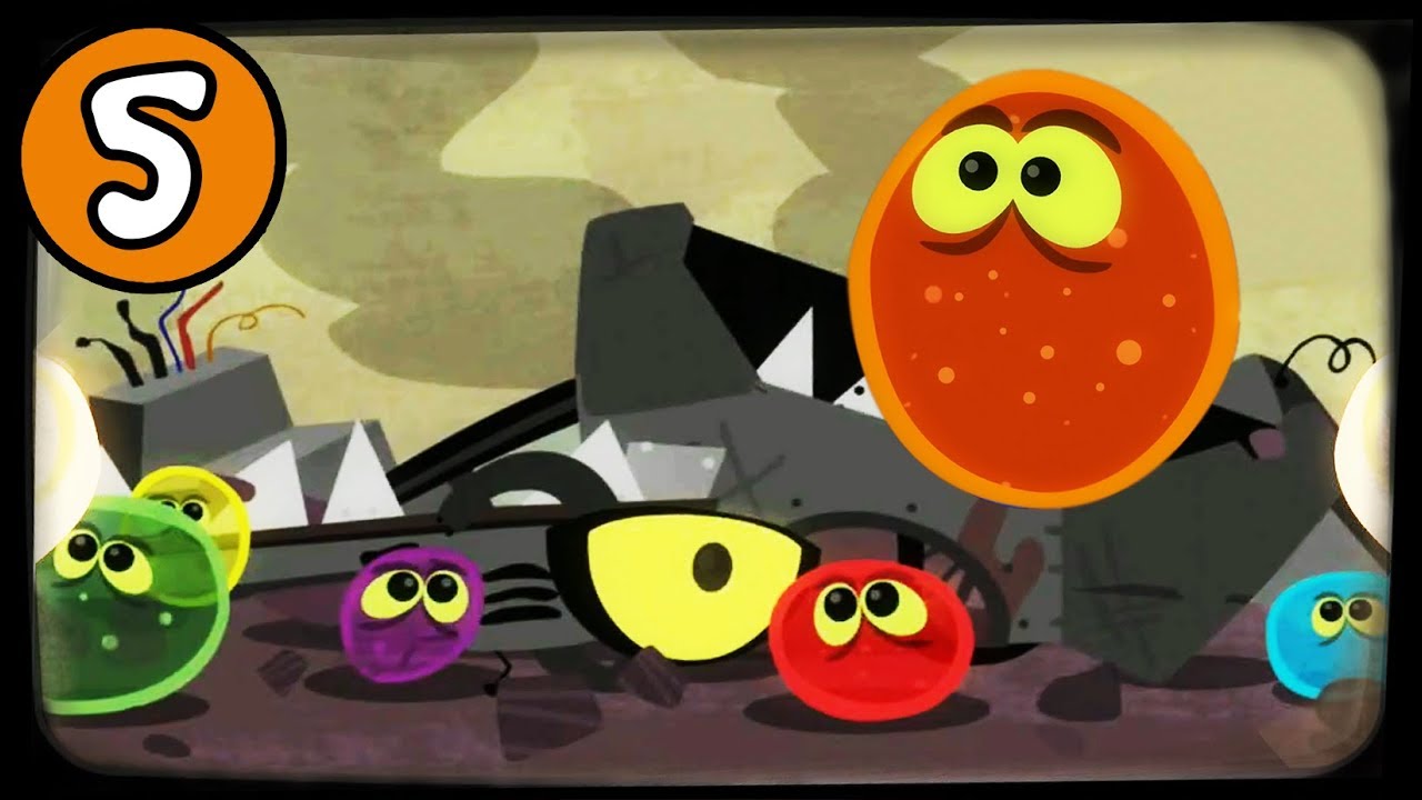 ЛИЗУН ГЛАЗАСТИК съел все вокруг игра Tales from Space: About a Blob на канале Мистер Игрушкин