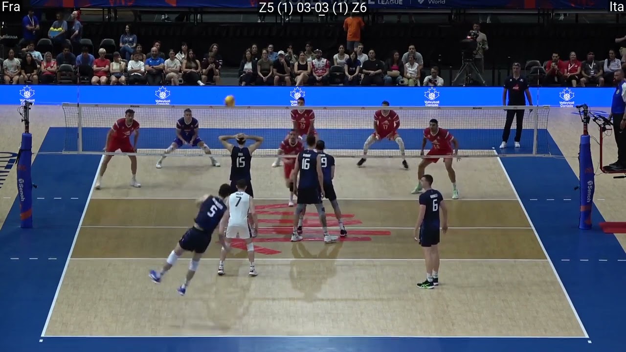 Volleyball France - Italy Amazing Match Highlights