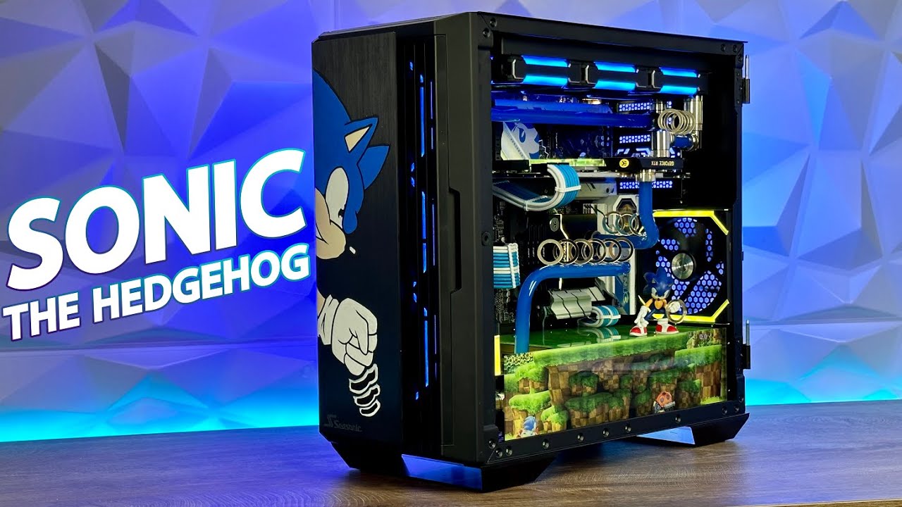 SONIC THE HEDGEHOG - SeaSonic Syncro Q704 & ASRock Z790 PG SONIC