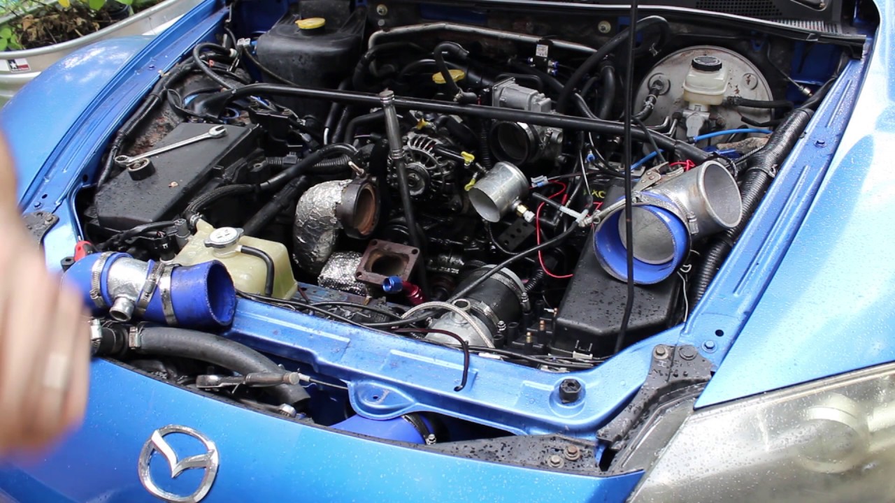 Rx8 Front Main Seal Replacement (E shaft seal) on the Blue Beast - Voiding Warranties Ep 23