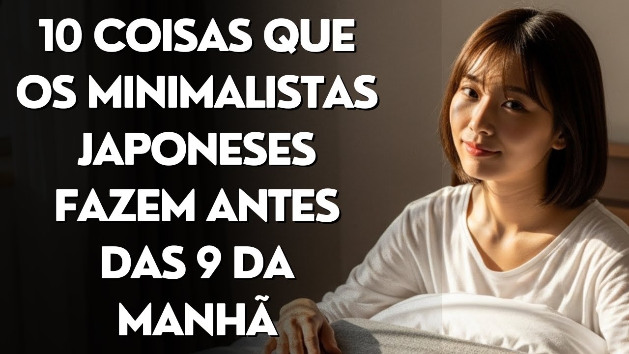 10 Coisas que os Minimalistas Japoneses Fazem Antes das 9 da Manhã