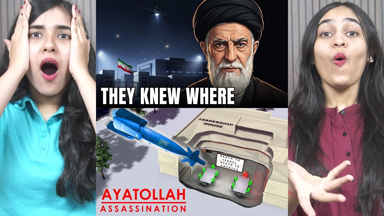 Indians REACT to How US & Israel Tracked Down Ayatollah Ali Khamenei Secret Compound!!