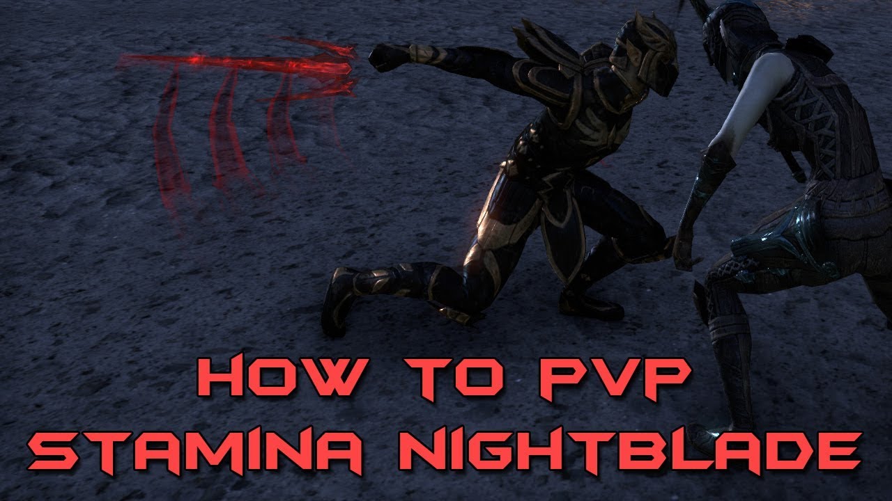 ESO - How to PvP on the Stamina Nightblade