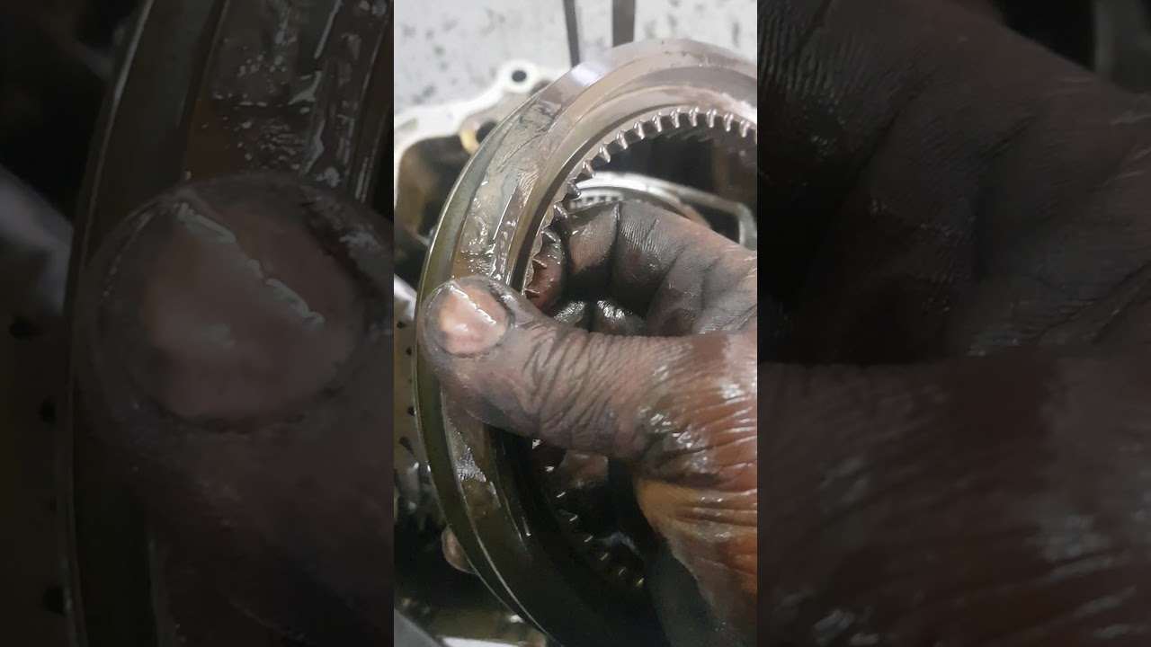 Mercedes actors gearbox dismantling from start to finish