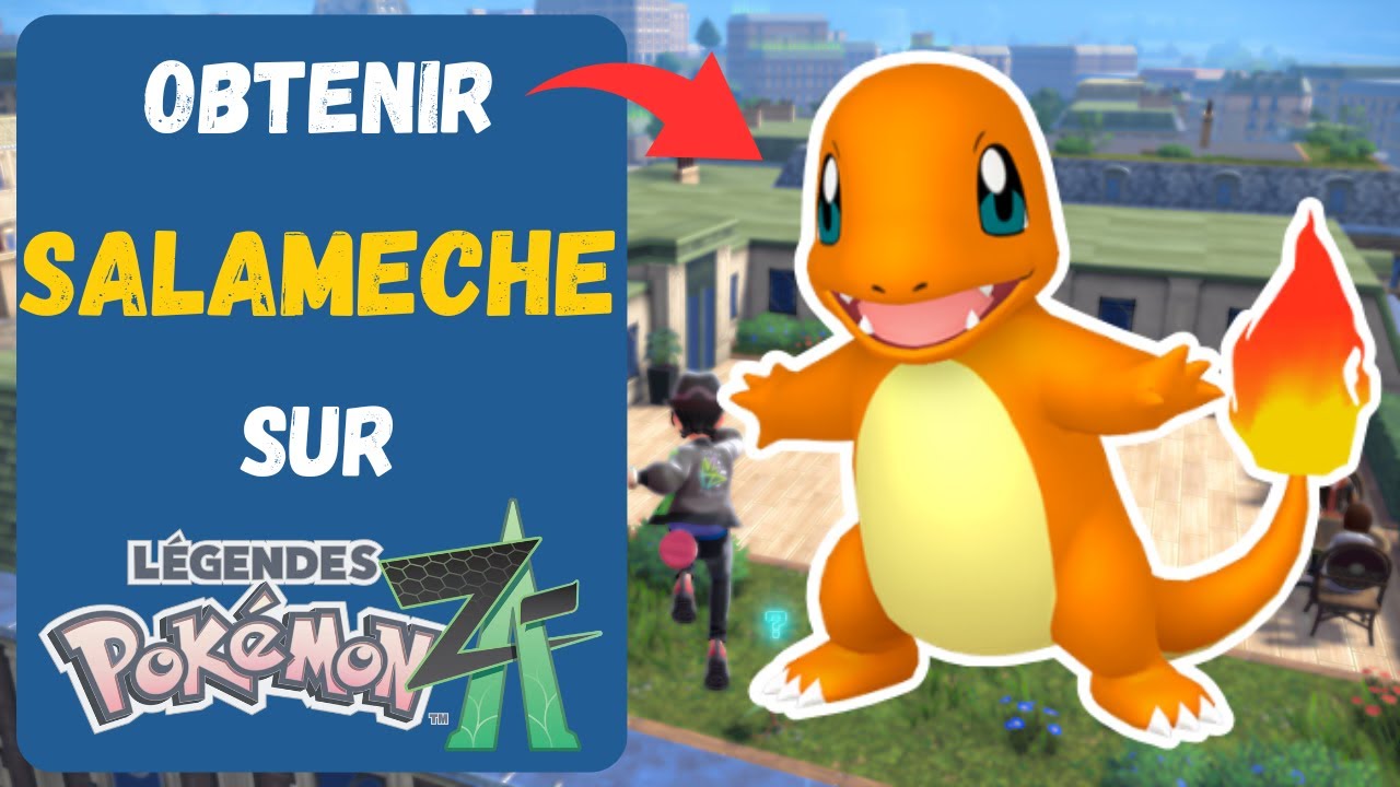 Obtenir Salam&egrave;che d&egrave;s le d&eacute;but du jeu (L&eacute;gendes Pok&eacute;mon Z-A)