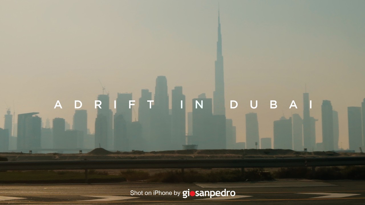 Adrift in Dubai - A Travelogue | iPhone 16 Pro Max | Apple ProRes Log | True Anamorphic