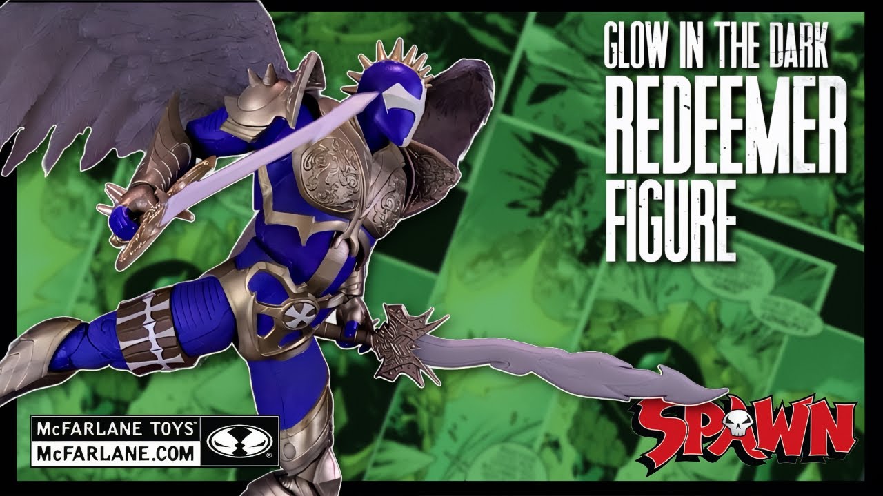 McFarlane Toys Spawn Gold Label Collection Redeemer Glow in the Dark Version | @TheReviewSpot
