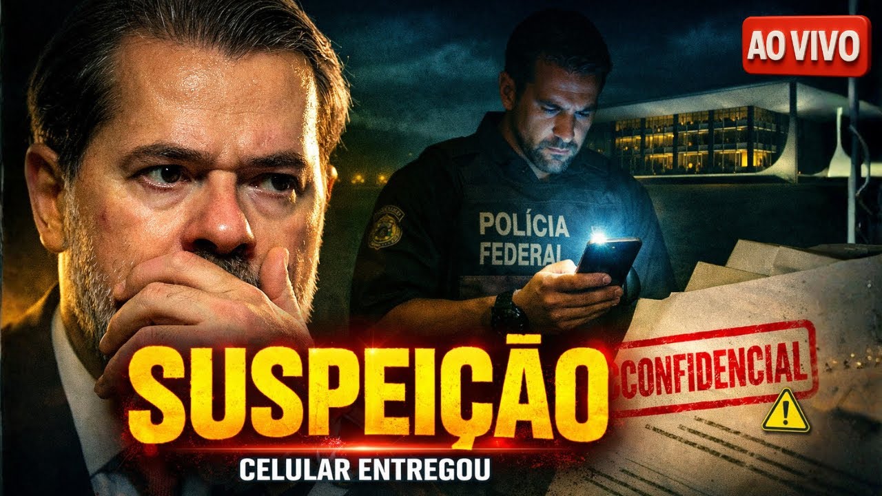 🚨 PF PEDE SUSPEIÇÃO DE TOFFOLI — Celular de Vorcaro muda tudo