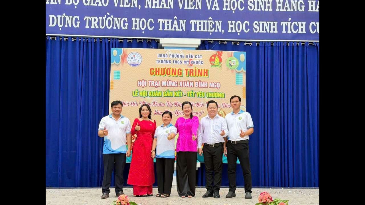 THCS MỸ PHƯỚC - VĂN NGHỆ MỪNG XUÂN 2026 - MỞ ĐẦU VÀ KẾT THÚC
