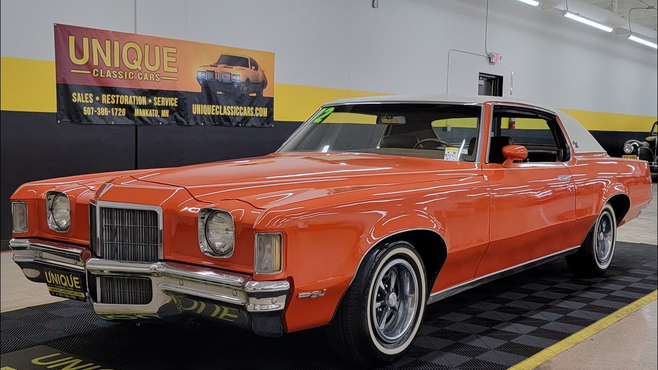 1972 Pontiac Grand Prix SJ | For Sale $28,900