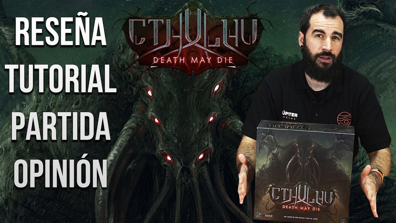 Cthulhu Death May Die RESEÑA+ TUTORIAL+PARTIDA+OPINIÓN