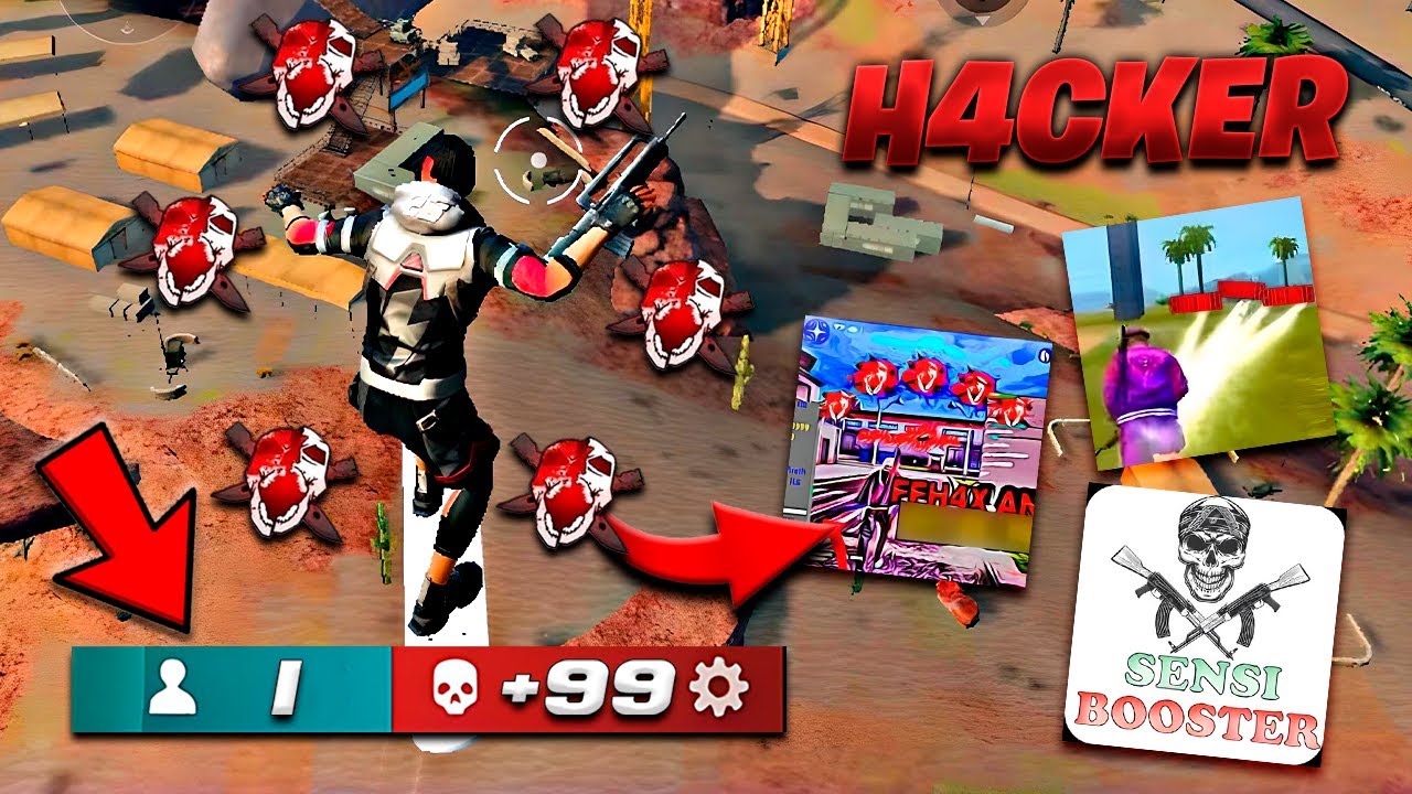 Prob&eacute; Los H4CKS de la PLAY STORE en Free Fire🔥 (BANEADO☠️)