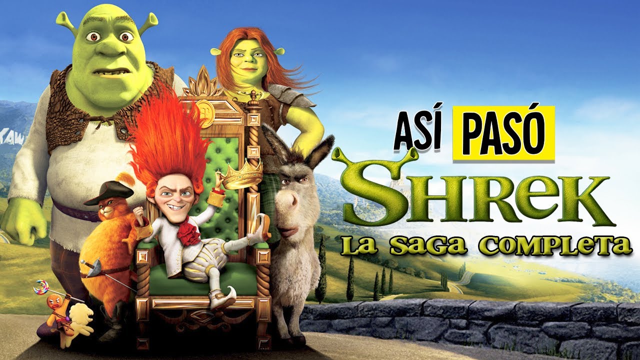 SHREK | LA SAGA COMPLETA | RESUMEN EN 40 MINUTOS