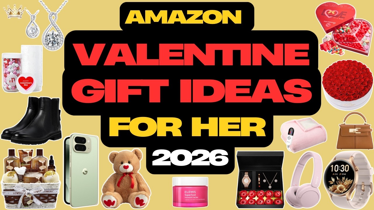 20 Amazon Valentine’s Day Gift Ideas For Her 2026 | VALENTINE FINDS 2026 | HTD Finds