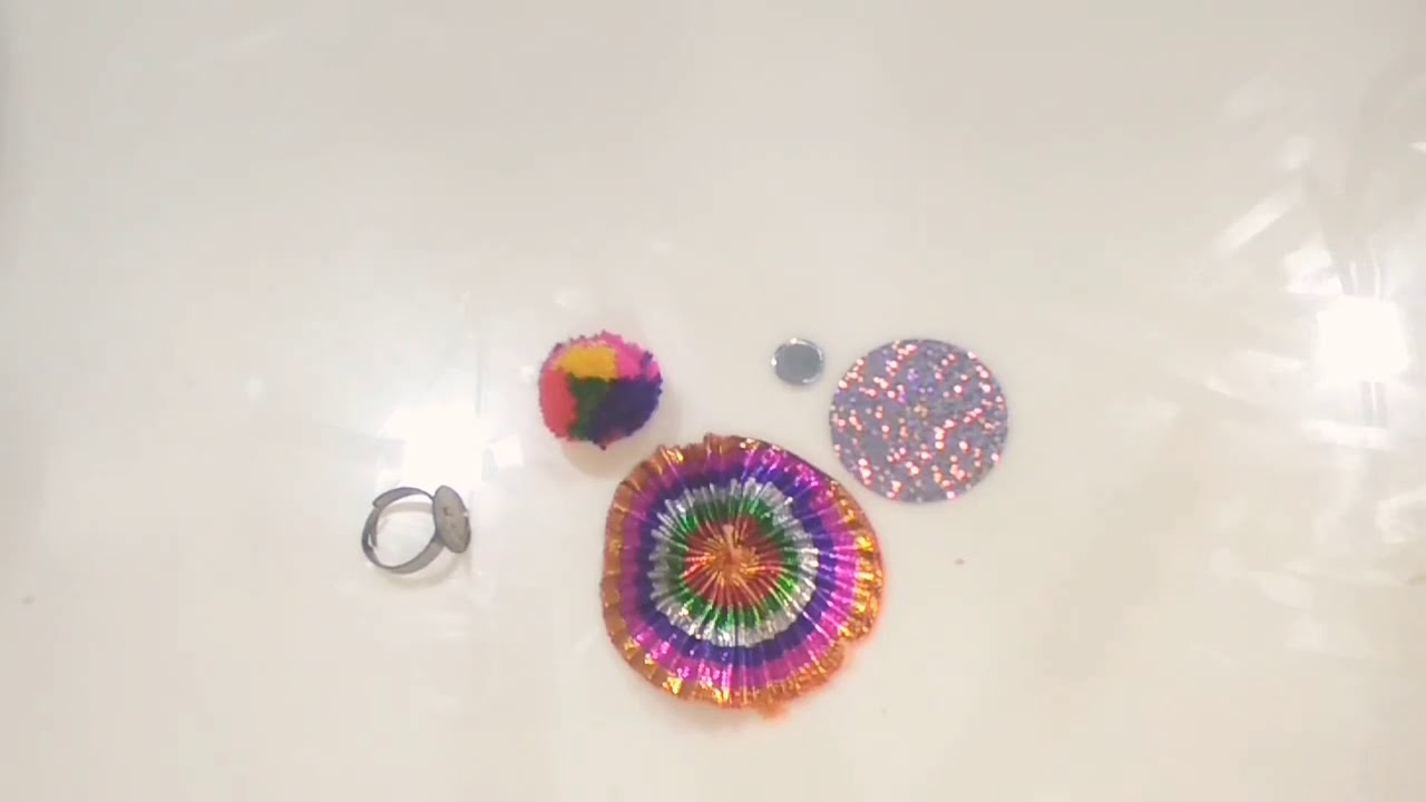 Traditional ornament/traditional v.t.,best out of waste