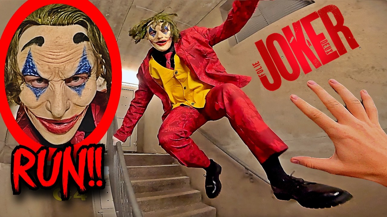 JOKER HORROR CHASE IN REAL LIFE 2 (ACTION POV)