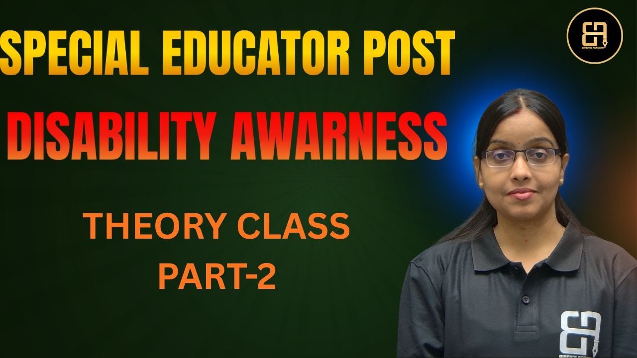 DISABILITY AWARENESS ACT & POLICIES for SPECIAL EDUCATORS | Raseswari Mam | Inclusive Education |