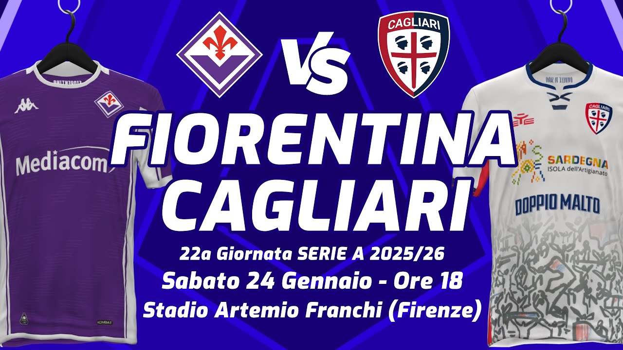 FIORENTINA vs CAGLIARI ▪︎ SERIE A 25/26 ▪︎ LIVE REACTION,COMMENTO TELECRONACA CON STATISTICHE