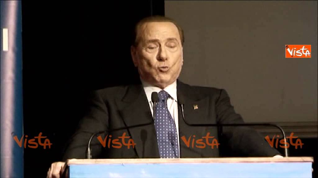 BERLUSCONI IO IL MIO NUMERO DI TELEFONO LO DO SOLO ALLE RAGAZZE 25-05-15