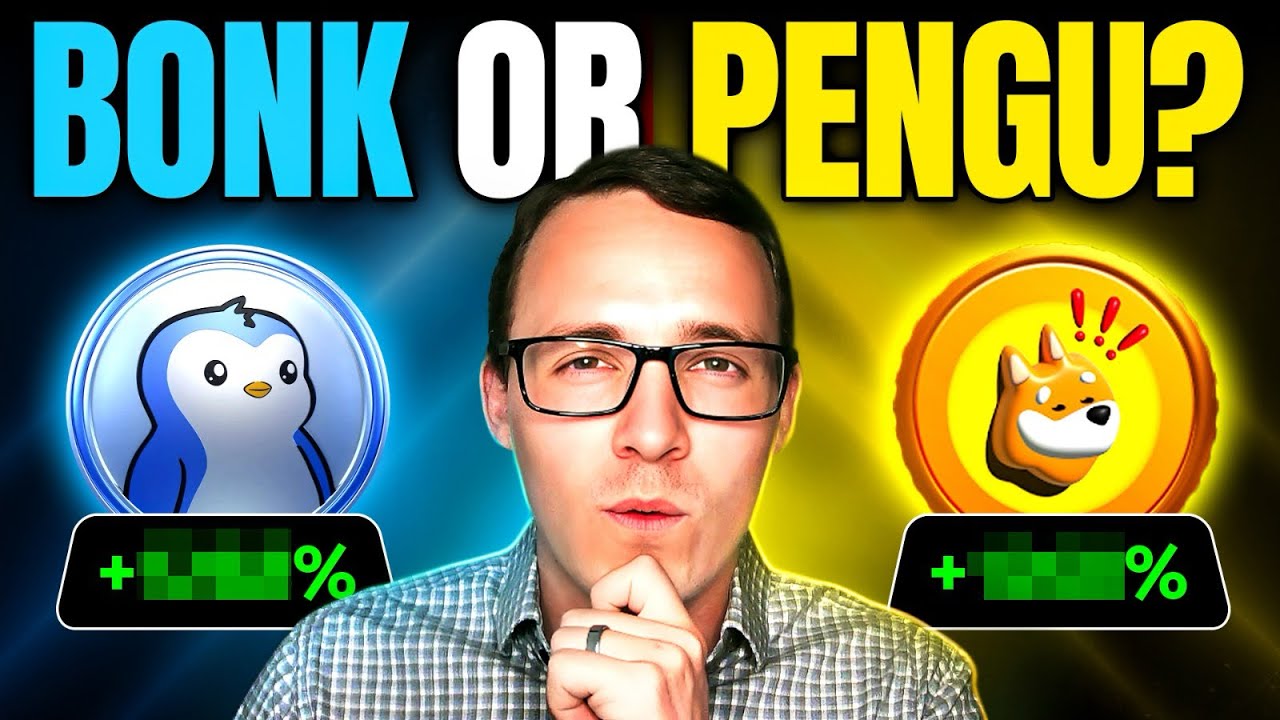 BONK vs PENGU: Which Memecoin Will 10X In The 2025 Crypto Bull Run? (GET READY!)