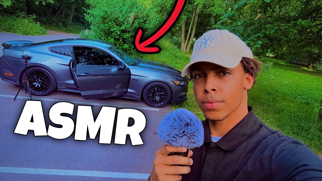 ASMR в моем новом Ford MUSTANG GT 5.0 с механической коробкой передач