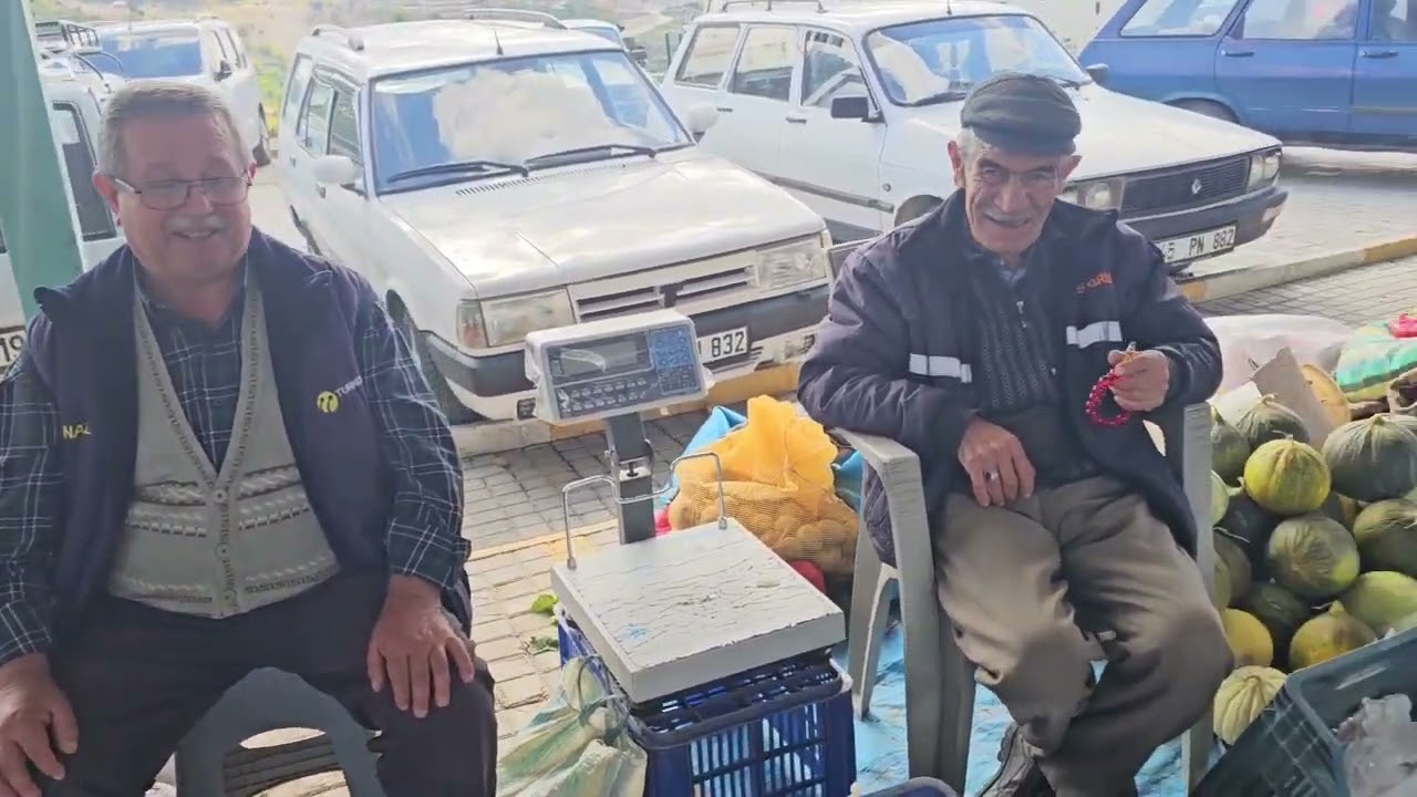 MANİSA DEMİRCİ CUMARTESİ PAZARINDAN GÖRÜNTÜLER 11-10-2025 