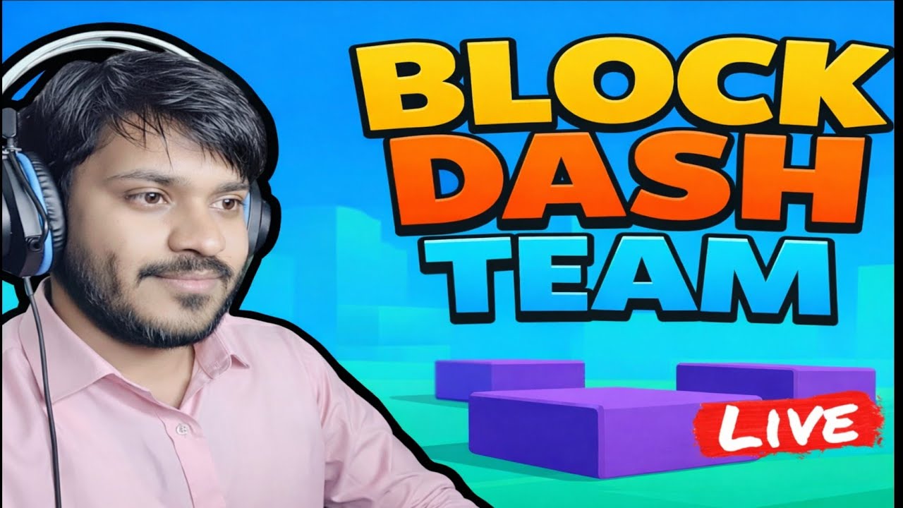 🔴 Live Stumble Guys | Playing Unlimited Block Dash Team| Live S19/16 #StumbleGuys