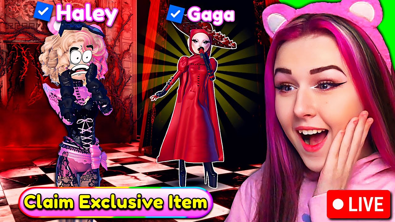 ⚠️ [JOINING LADY GAGA'S SERVER] All EXCLUSIVE Item & SECRETS In The UPDATE | ROBLOX Dress To Impress