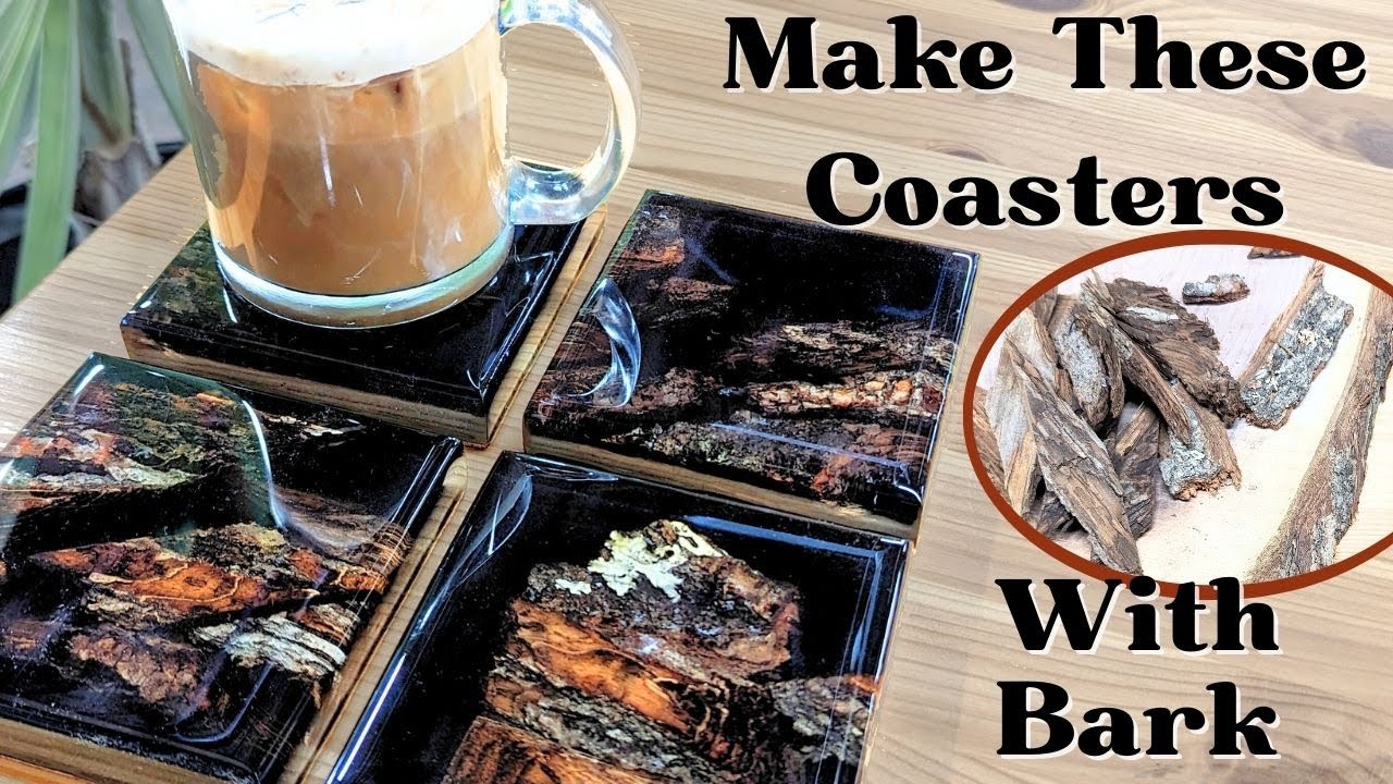 Bark and Epoxy Coasters: The Ultimate DIY