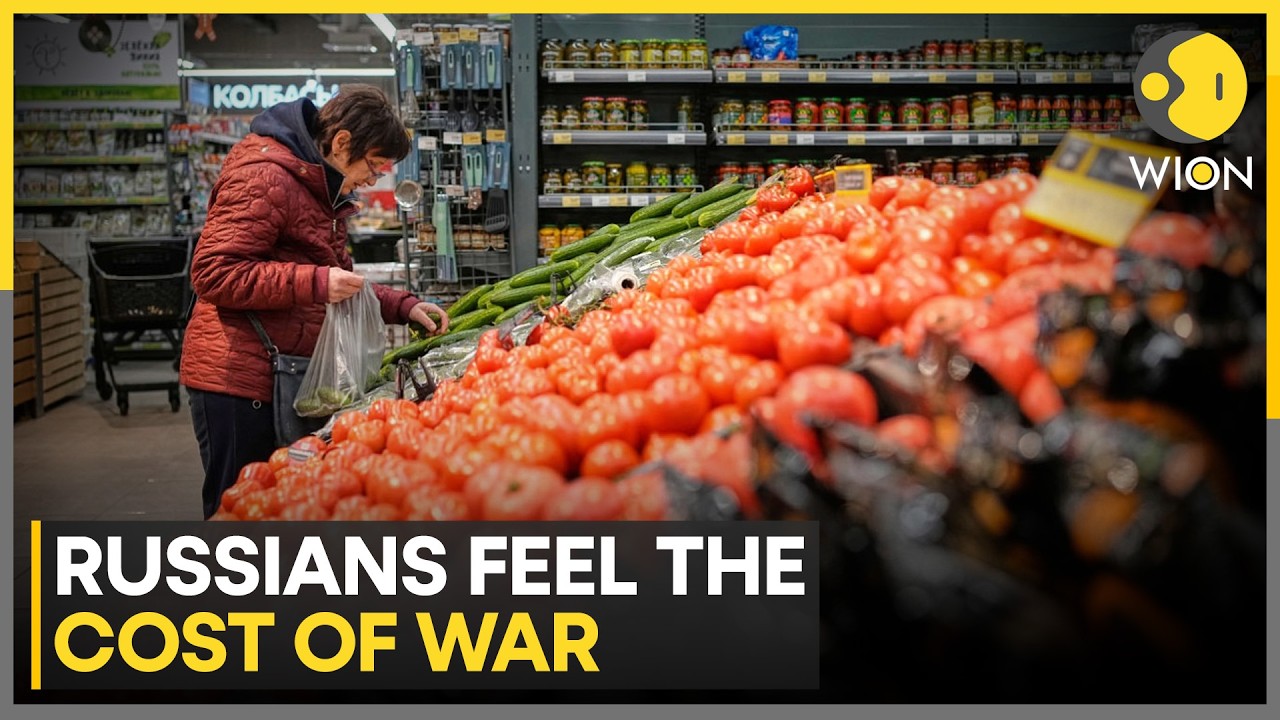 Russians Feel the Cost of War: Food Prices Soar in Russia Amid War | WION