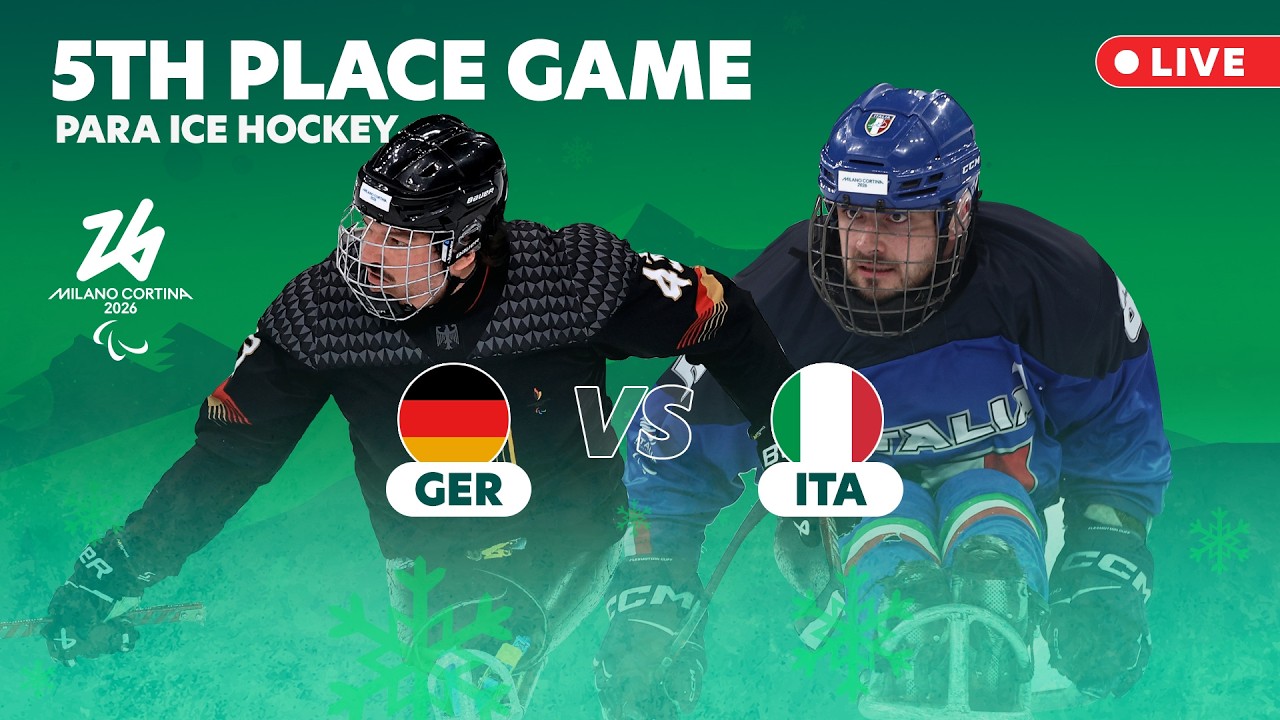 GER 🇩🇪 vs 🇮🇹 ITA | Para Ice Hockey - 5th Place Game | 14 Mar | Milano Cortina 2026