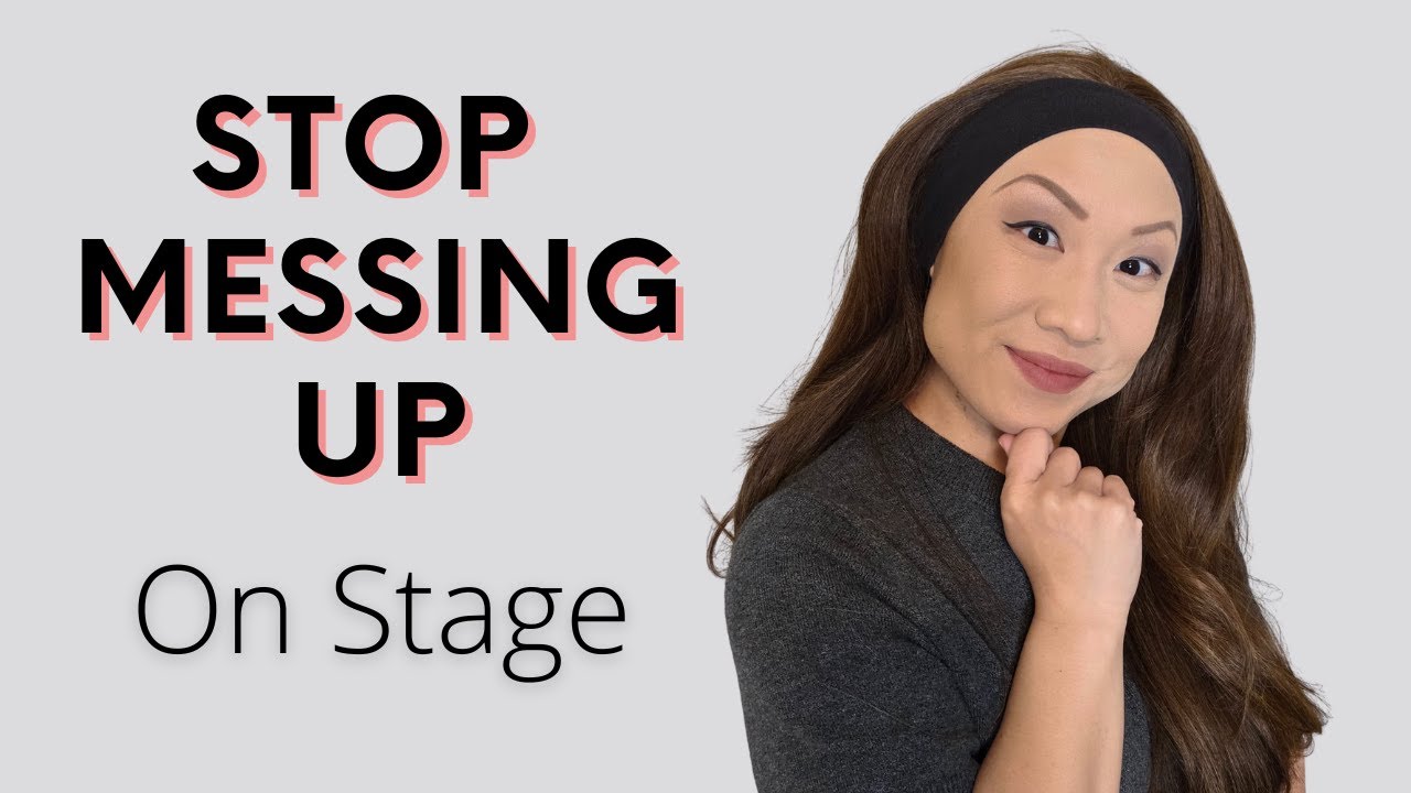 Nervous Singing On Stage? Do This!
