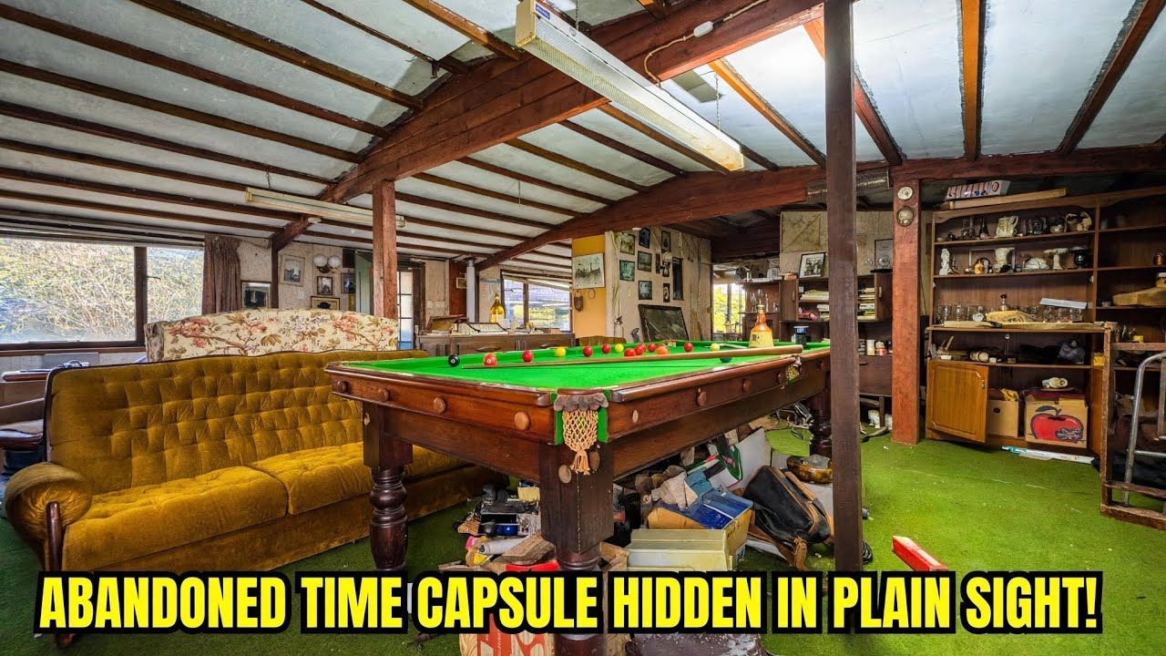 Time Capsule Hunting Lodge Discovered – Everything Left Behind!”