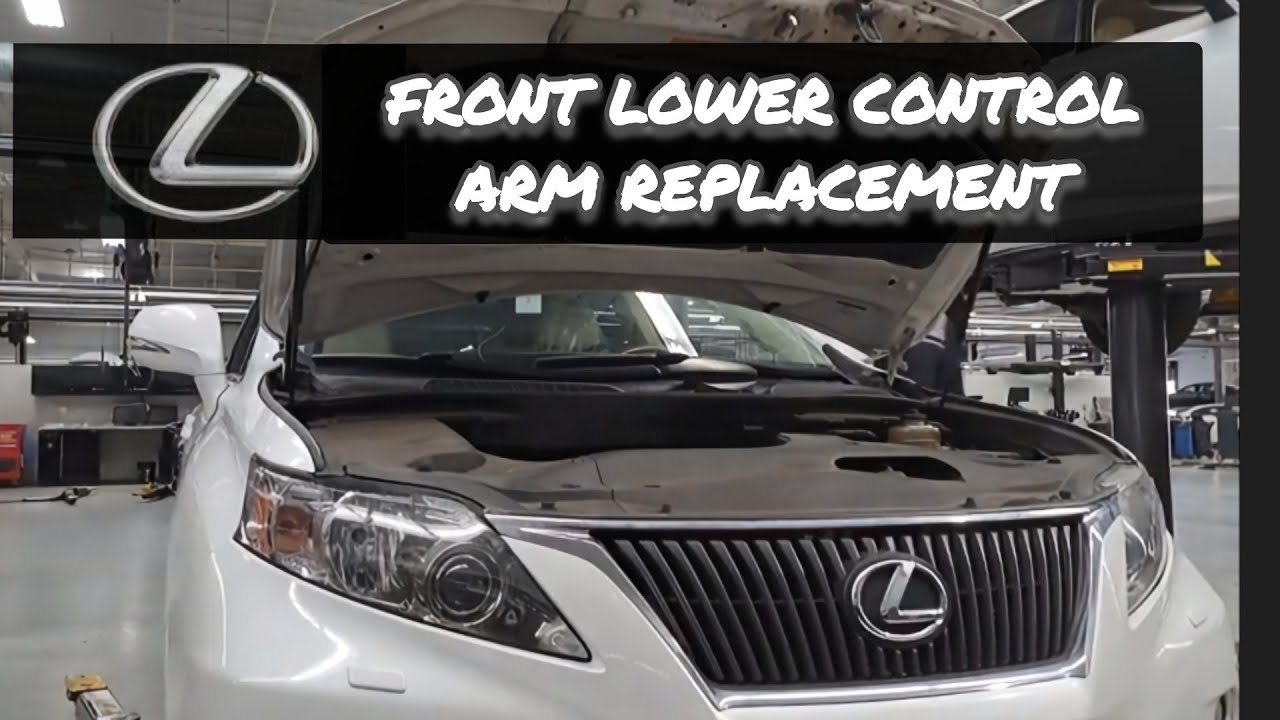 Lexus RX350 Front Lower Control Arms Replacement THE EASY WAY! #lexus #automotive #toyota