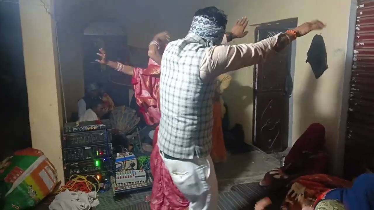 सहवीर शास्त्री नगला मठिया ज्योति जागरण में जीजा सराज का डांस धमाकेदार
