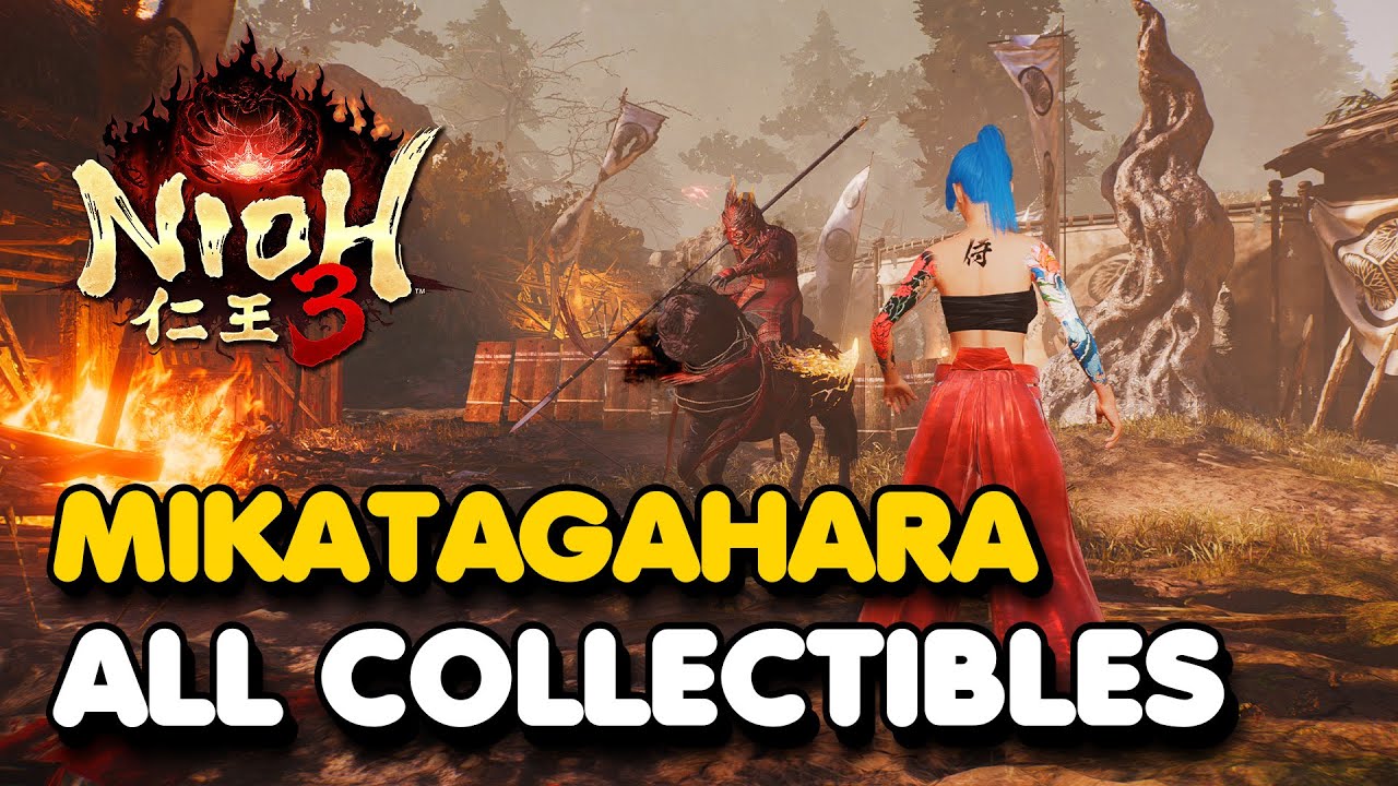 Nioh 3 - Mikatagahara All Collectible Locations