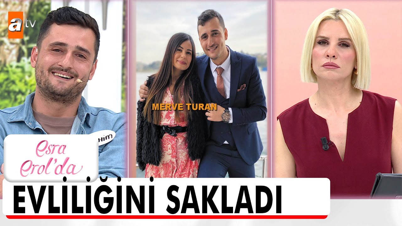 Karımın evli olduğunu düğün günü öğrendim! - Esra Erol'da